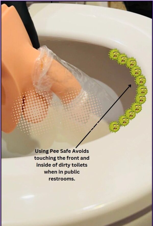 NEW! Pee Safe Sleeve for Men (5Pack) - Image 4